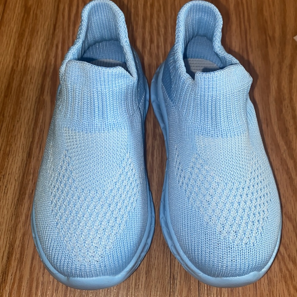 Blue Lightweight Slip-On Sneakers
